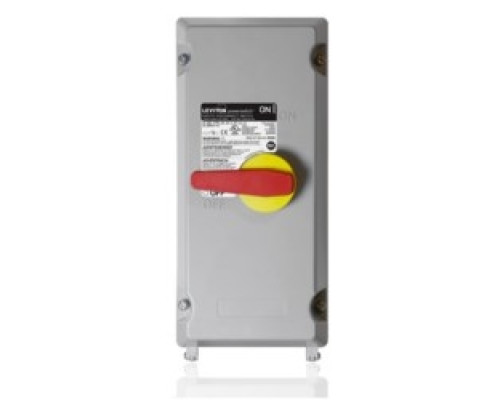 LEVITON  LDS10-AX               100 Amp Non, Fused PowerSwitch Stainless Steel Disconnect Switch, 600 Volt, Non, Metallic Enclosure