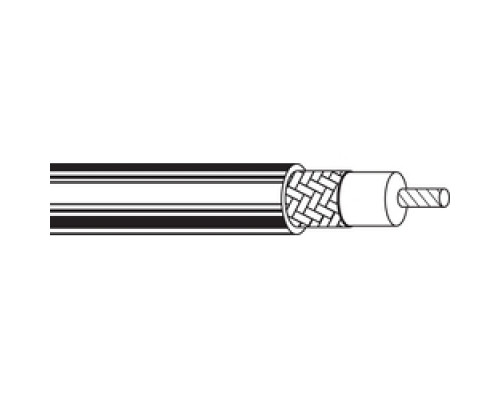 BELDEN BAV  89259 0101000               Coax - 75 Ohm Coax 22 AWG Coax FEP RG59/U Black