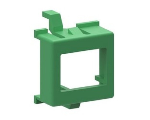 COMMSCOPE ENTERPRISE SOLUTIONS  760178798  UNFA-EMM-SC01/LC02-GR-PACK-25              SC Simplex/lc Duplex Low Profile Adapter Mounting Module/collar Assembly, Green