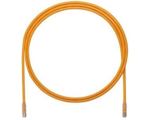 PANDUIT  UTP6A8MOR               Copper Patch Cord, Cat 6A, Orange UTP Cable, 8m