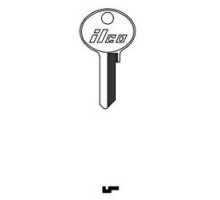 KABA ILCO CORP  1092B NP A02  AL2422200B              Cylinder Lock Key Blank, Brass, Nickel Plated, 2 Price Group, For Master