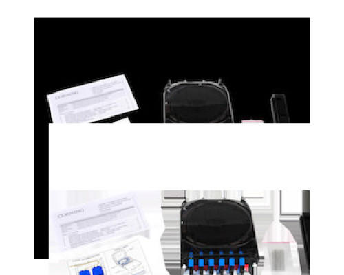 CORNING CCH-CS12-59-P00RE        CCH Pigtailed Splice Cassette 12 F, SC UPC Duplex, Single-mode OS2 , Single-fiber 250 um