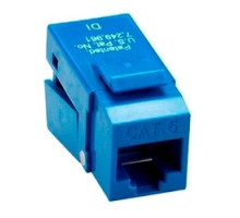 PLATINUM TOOLS INC  706BL-40               Cable Snap Jack, Blue Color, For Cat6 Cable, 40 Piece Installer Pack