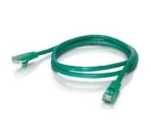 QUIKTRON  570-120-001               Patch Cord, Snagless Booted, RJ45 Connector, Cat 5E, 4-Twisted Pair, 1’ Length, 24 AWG Stranded Copper, Green