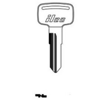 KABA ILCO CORP  YH44 NP A12  X62              Vehicle Key Blank, Brass, Nickel Plated, 12 Price Group, For Yamaha