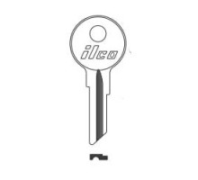 KABA ILCO CORP  CU9 NP A14               Vehicle Key Blank, Brass, Nickel Plated, 14 Price Group, For Mercury/Mariner Outboard