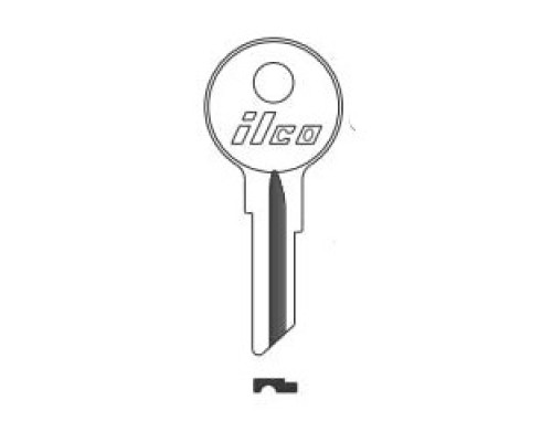 KABA ILCO CORP  CU9 NP A14               Vehicle Key Blank, Brass, Nickel Plated, 14 Price Group, For Mercury/Mariner Outboard