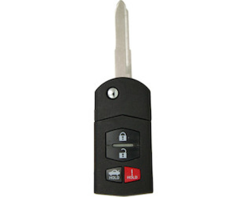 KABA ILCO CORP  FLIP-MAZ-4B2  IAX00012200              FLIP-MAZ-4B2         MAZDA 4 BUTTON FLIP KEY    AX00012200