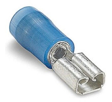 THOMAS & BETTS  RBD14-183-SC               Nylon Self Insulated Female Disconnect Terminal 187 Series Wire Range 16-14 Tab Size 0.187 x 0.032