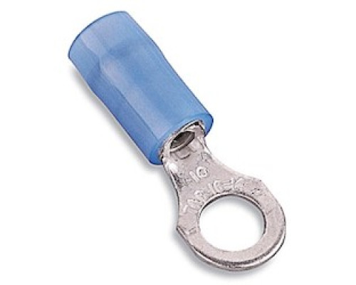 THOMAS & BETTS  RB733-SC               Nylon Insulated Ring Terminal Wire Range 18-14 Bolt Hole 3/8 in