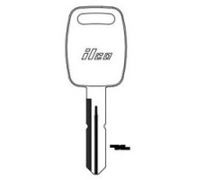 KABA ILCO CORP  K1994 NP A04  B87              Vehicle Key Blank, Brass, Nickel Plated, 4 Price Group, For Kenworth, Peterbilt