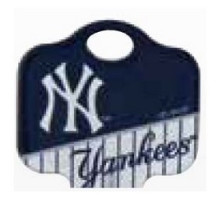 KABA ILCO CORP  SC1-MLB-YANKEES A46               Decorative Key Blank, MLB Team Key, Schlage, Yankees Logo, SC1 Keyway, 46 Price Group