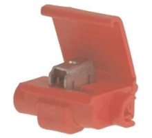3M 7000005800 558-BULK       Insulation Displacement Connector, Run and Tap, 600 Volt, 22 to 16 AWG Tap , Flame Retardant, Polypropylene Insulation, Red, Bulk