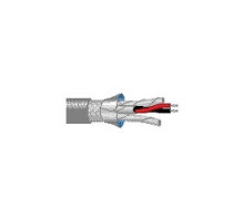 BELDEN  8163 060500               Multi-Conductor - Low Capacitance Computer Cable for EIA RS-232/422 & Digital 3 FS PR 24 AWG FHDPE SH PVC Chrome