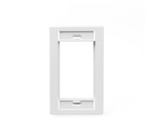 LEVITON  41290-SMW               MOS Wallplate, Single-gang, White