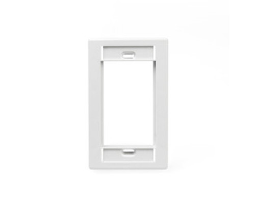 LEVITON  41290-SMW               MOS Wallplate, Single-gang, White