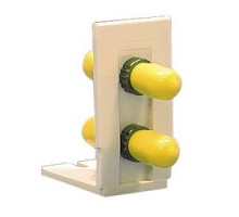 HUBBELL PREMISE WIRING  AMOBST2               2-PORT FIBER INSERT ST-STYLE MM/SM, LOADED, FOR AMO HOUSING