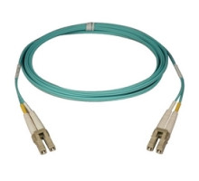 TRIPP LITE N820-01M        10Gb Duplex Multimode 50/125 OM3 LSZH Fiber Patch Cable LC/LC - Aqua, 1M 3-ft.