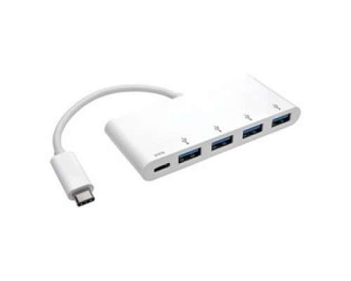 TRIPP LITE U460-004-4A-C        4-Port USB 3.1 Gen 1 Portable Hub, USB-C to x4 USB-A, with USB-C Charging Port, Thunderbolt 3 Compatible