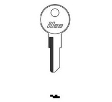 KABA ILCO CORP  C1041J NP A08  AA28302392              Cylinder Lock Key Blank, Brass, Nickel Plated, 8 Price Group, For Chicago