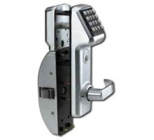 MARKS USA  IQ7LITE/19               Rim Exit Device Interface, Non-Handed, Keypad Programmable, 160 User, American Lever, Powder Coated Flat Black