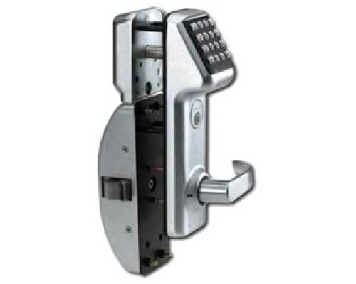 MARKS USA  IQ7LITE/19               Rim Exit Device Interface, Non-Handed, Keypad Programmable, 160 User, American Lever, Powder Coated Flat Black