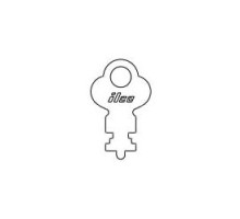 KABA ILCO CORP  T86 ST A07               Key Blank, Steel, Nickel Plated, 7 Price Group, For Miscellaneous