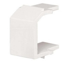 PANDUIT  NKBMWH-X               NetKey Blank Keystone Module 1 Port White