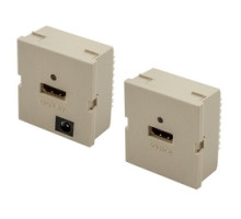 HUBBELL PREMISE WIRING  IMH110ST2EI               iStation Module, HDMI, 110 Termination,Set, Active, 2-Unit, Electric Ivory