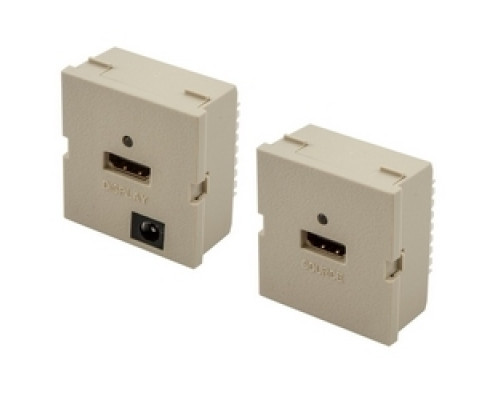 HUBBELL PREMISE WIRING  IMH110ST2EI               iStation Module, HDMI, 110 Termination,Set, Active, 2-Unit, Electric Ivory