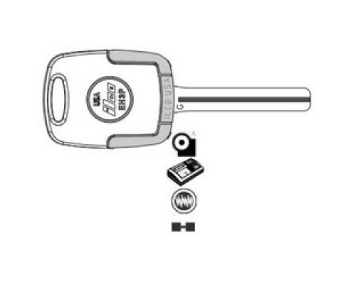 KABA ILCO CORP  EK3P-KK9 NS A92 KIT  AX00005040              Vehicle Key Kit, G, Electronic Key, Cloning Tool, Special Key Machine, Nickel Silver, 62 Price Group, For Kia