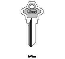 KABA ILCO CORP  SC1-PC NP A09  AK00000142              Cylinder Lock Key Blank, Natural Brass, 9 Price Group, For Schlage