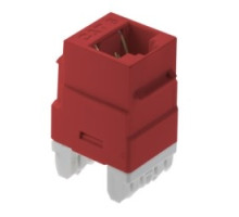 ON-Q/LEGRAND  WP3460RE               Keystone Insert, Cat 6, RJ45, 1-Port, 4-Pair, 24 to 22 AWG Wire, T568A/B Wiring, 1.28