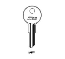 KABA ILCO CORP  01122BER NP A15  AA00013672              Cylinder Lock Key Blank, Brass, Nickel Plated, 15 Price Group, For Yale
