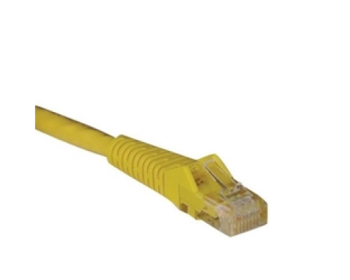 TRIPP LITE N201-010-YW        Cat6 Gigabit Snagless Molded Patch Cable RJ45 M/M - Yellow, 10-ft.