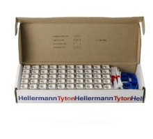 HELLERMANNTYTON  RJ45FC6B-W               Category 6 Modular Keystone Jack Bulk Pack, Plenum Rated, White, 50/box