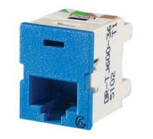 ORTRONICS  TJ600-36               Clarity 6 TracJack, T568A/B, 180 degree, Blue