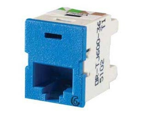ORTRONICS  TJ600-36               Clarity 6 TracJack, T568A/B, 180 degree, Blue