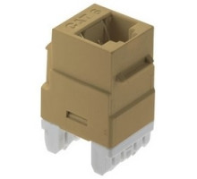 ON-Q/LEGRAND  WP3460IV               Keystone Insert, Cat 6, RJ45, 1-Port, 4-Pair, 24 to 22 AWG Wire, T568A/B Wiring, 1.28