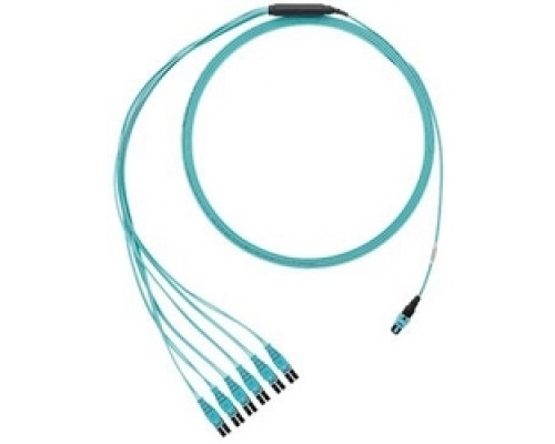 PANDUIT  FZUYP5E5EAAF100               OM4 24-fiber, small diameter, indoor, trunk, plenum, MPO female to MPO female, method A, Std IL, pulling eye end A, 100ft.