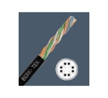 BERK-TEK  10071496               UTP Cable, 24 AWG, Cat 5E, 4-Pair, 2-Conductor, 0.207