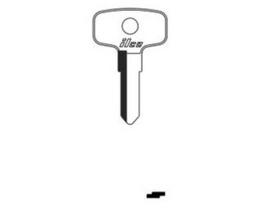 KABA ILCO CORP  YH19 NP A12  X39              Vehicle Key Blank, Brass, Nickel Plated, 12 Price Group, For Yamaha