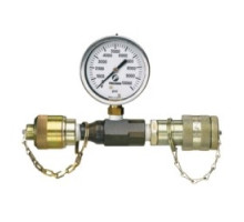 PANDUIT  PG-1SC               In-line pressure gauge provides visual identification of hydraulic output pressure when used with Panduit CT-930LPCH and CT-980LPCH crimp heads, CT-8250HP pump and CT-900LPHPH hose. Includes steel storage case.