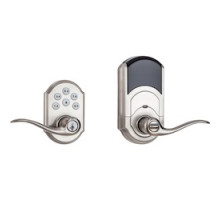 KWIKSET  99120-037  912TNL ZW500 15 RCALFD              912 SmartCode Electronic Tustin Lever featuring SmartKey Security and Z-Wave Technology in Satin Nickel