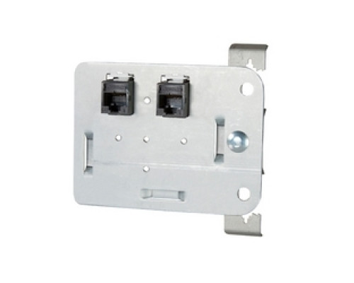 LEVITON  49223-CBC               In-Ceiling Bracket, QuickPort, With Clip For Drop Wire/Rod Mounting
