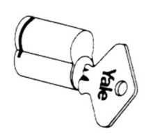 ASSA ABLOY ACCENTRA  1210 626 GA 0-BIT               Cylindrical/Tubular Lock Core, Interchangeable, 6-Pin, GA Keyway, 0-Bit, Satin Chrome Plated