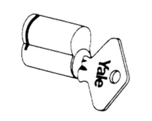 ASSA ABLOY ACCENTRA  1210 626 SA 0-BIT               Cylindrical/Tubular Lock Core, Interchangeable, 6-Pin, SA Keyway, 0-Bit, Satin Chrome Plated