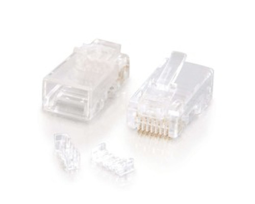 C2G  CG27572               RJ45 CAT5E Modular Plug Round Solid/Stranded, 10 Pack