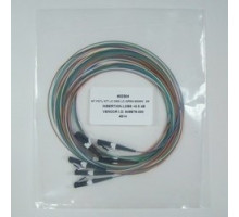 COMPULINK  6LCPCOM3-3M               Kit of 6 Pigtails for Splicing, LC to Open End, Multimode OM3, 3 Meters Long