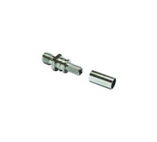 TIMES MICROWAVE EZ-200-SF-SS-X 3190-6007       SMA-FEMALE JACK CRIMP  CONNECTOR NON-SOLDER PIN NO BRAID TRIM